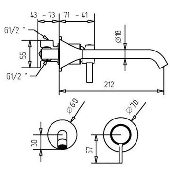 Смеситель для раковины Migliore Sirius 28182 Золото — фото 2, Смесители для раковины