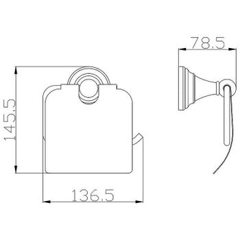 Товар: Держатель туалетной бумаги Rav Slezak Morava MKA0400B с крышкой Белый - фото 2 Держатель туалетной бумаги Rav Slezak Morava MKA0400B с крышкой Белый — фото 2, Держатели туалетной бумаги