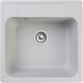 Кухонная мойка Reflection Etude 48 RF0353GR Серая — фото 1, Кухонные мойки