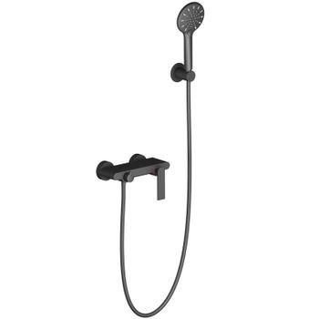 Смеситель для ванны Timo Anni 2714/03Y Черный — фото 1, Смеситель для ванны