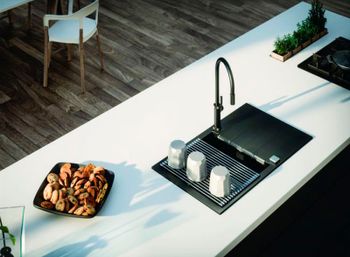 Кухонная мойка Alveus Granital Cadit 20 Terra G22 790x500 1132023 Песчаная — фото 5, Кухонные мойки