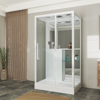 Душевая кабина Grossman 120х82 GR167 без гидромассажа — фото 2, Душевые кабины