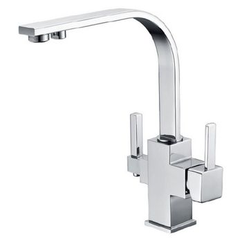 Смеситель для кухни ZorG Clean Water ZR 332 YF Хром — фото 1, Смесители для кухни