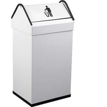 Контейнер для мусора Nofer 14118.2.W Белый — фото 1, Мусорные ведра