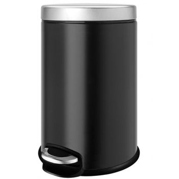 Товар: Ведро для мусора WeltWasser Erfie BL 12L педальное 10000000898 Черное - фото 1 Ведро для мусора WeltWasser Erfie BL 12L педальное 10000000898 Черное — фото 1, Мусорные ведра