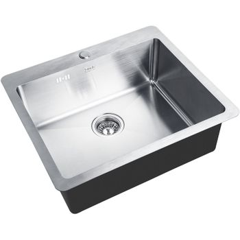 Кухонная мойка ZorG HD 5951 Нержавеющая сталь — фото 1, Кухонные мойки