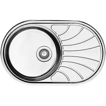 Кухонная мойка Iddis Suno S 77 SUN77SDi77S Сатин — фото 1, Кухонные мойки