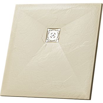 Душевой поддон из искусственного камня RGW Stone Tray ST-Be 80x80 16152088-03 Бежевый — фото 1, Душевые поддоны из искусственного камня