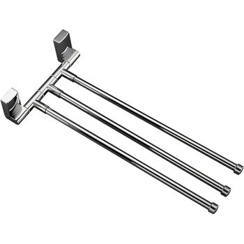 Полотенцедержатель Frap F18 F1813 поворотный Хром — фото 8, Полотенцедержатели