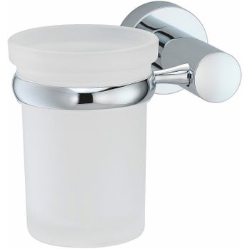 Стакан для зубных щеток WasserKRAFT Donau K-9428 Хром — фото 1, Стаканы для зубных щеток