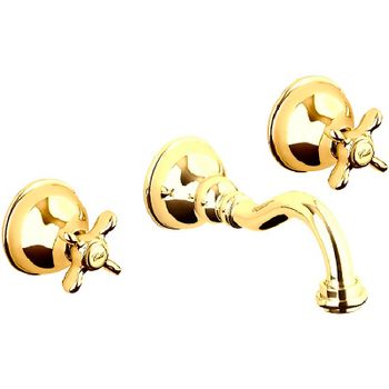 Смеситель для раковины Webert Ottocento OT750404010 Золото — фото 1, Смесители для раковины