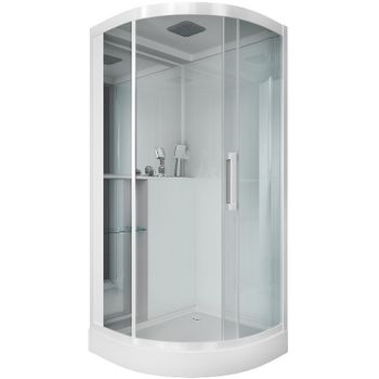 Душевая кабина Grossman 100x100 GR160 без гидромассажа — фото 1, Душевые кабины