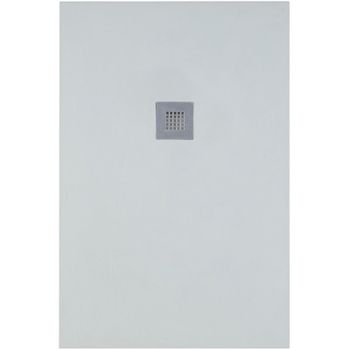 Душевой поддон из искусственного камня Allen Brau Priority 160x90 8.31011-21 Белый камень — фото 1, Душевые поддоны из искусственного камня