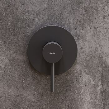 Смеситель для душа Damixa Scandinavian Pure 367500300 Черный матовый — фото 2, Смеситель для душа