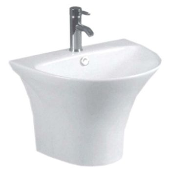 Раковина CeramaLux 57 NB165 Белая — фото 1, Мини-раковины