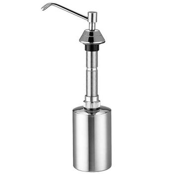 Диспенсер для жидкого мыла Nofer 03100.B встраиваемый Глянцевая нержавеющая сталь — фото 1, Диспенсеры для жидкого мыла