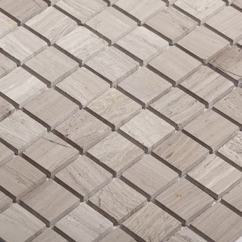 Керамическая мозаика StarMosaic Wild Stone Grey Polished JMST026 30,5x30,5 см — фото 2, Мозаика