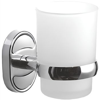Стакан для зубных щеток Haiba HB1906-1 Хром — фото 1, Стаканы для зубных щеток