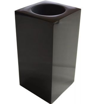 Стакан для зубных щеток Ridder Rom 22290110 Черный — фото 1, Стаканы для зубных щеток