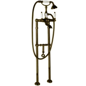 Смеситель для ванны Cezares First VDPS FIRST-VDPS-02-Bi Бронза — фото 1, Смесители напольные