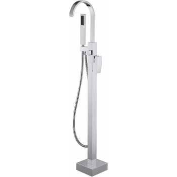 Смеситель для ванны Abber Wasserfall AF8615 Хром — фото 1, Смесители напольные