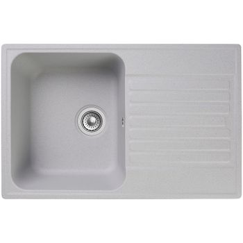 Кухонная мойка Reflection Bolero 74 RF0574GR Серая — фото 1, Кухонные мойки