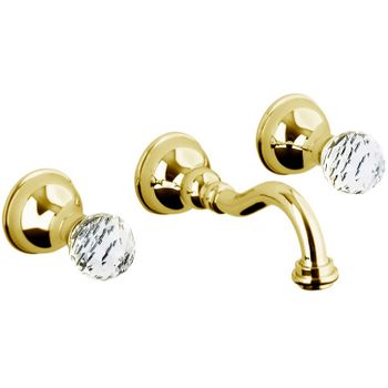 Смеситель для раковины Webert Karenina KA750404010 Золото — фото 1, Смесители для раковины