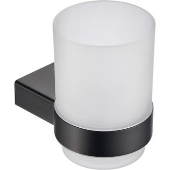 Стакан для зубных щеток Milacio Ultra MCU.961.MB Черный матовый — фото 1, Стаканы для зубных щеток