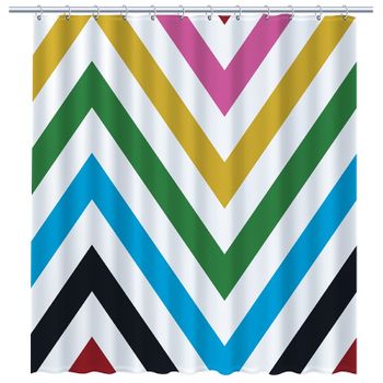 Шторка для ванны Fixsen Twist FX-1569A Мультиколор — фото 1, Шторы для ванной