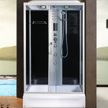 Душевая кабина River Vitim 120x80 ТН 10000003220 с поддоном — фото 1, Душевые кабины