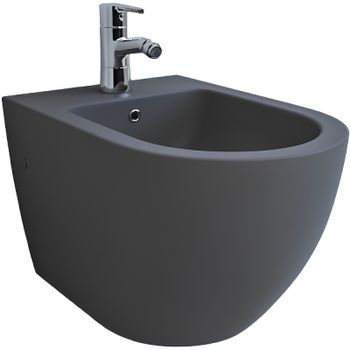 Биде Esbano Garcia ESVBGARCGM подвесное Серое матовое — фото 1, Биде подвесные