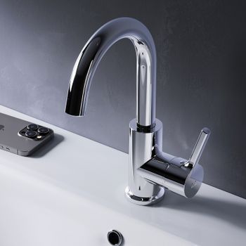 Смеситель для раковины AM.PM X-Joy F85B02700 Хром — фото 12, Смесители для раковины