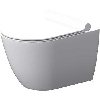 Унитаз Damixa Apollo DX22C1700SC подвесной с сиденьем Микролифт — фото 1, Подвесные унитазы