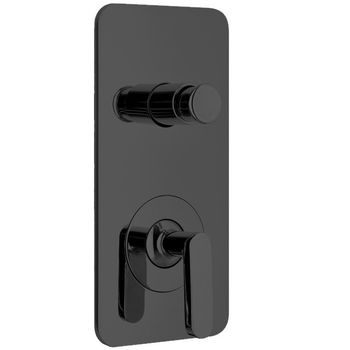 Смеситель для душа Webert Living LV860101560 Черный матовый — фото 1, Смеситель для душа