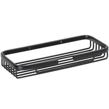 Полка корзина Bemeta Cytro 102308070 Черная матовая — фото 1, Полки для ванной и душа