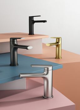 Смеситель для раковины Splenka S50.10.03 Золото матовое — фото 9, Смесители для раковины