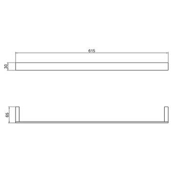 Полотенцедержатель Timo Petruma 15253/17 Золото матовое — фото 2, Полотенцедержатели