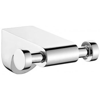 Двойной крючок CeramaLux Neo 51001 Хром — фото 1, Крючки для полотенец