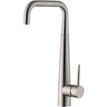 Смеситель для кухни ZorG Steel Hammer SH 5183 INOX Нержавеющая сталь — фото 1, Смесители для кухни