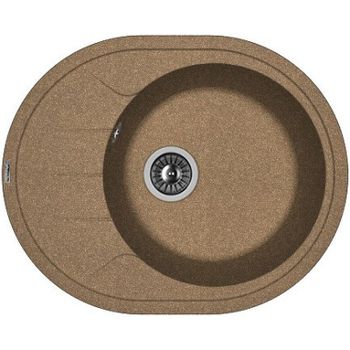 Товар: Кухонная мойка Florentina Родос-620 20.245.B0620.105 Коричневая - фото 1 Кухонная мойка Florentina Родос-620 20.245.B0620.105 Коричневая — фото 1, Кухонные мойки
