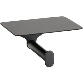 Держатель туалетной бумаги Bemeta Organic Black 167112150 Черный матовый — фото 1, Держатели туалетной бумаги