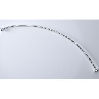 Карниз для ванны 1MarKa Piccolo 150х75 05пк1575 Хром — фото 1, Карнизы для ванной