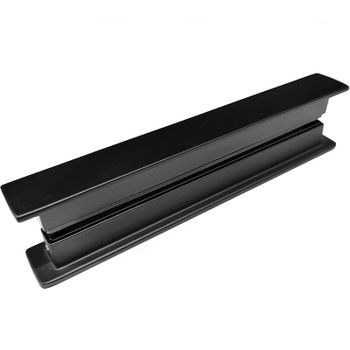 Душевая дверь Abber Sonnenstrand 100 AG07100B профиль Черный стекло прозрачное — фото 4, Складные душевые двери