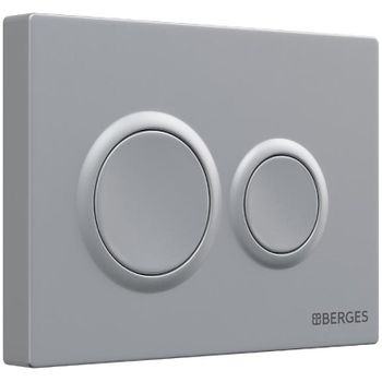 Инсталляция Berges Novum 525 040262 для унитаза с клавишей смыва Хром матовый — фото 6, Инсталляции для унитазов