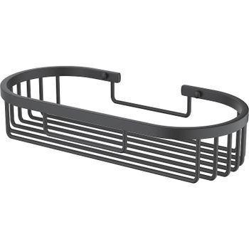 Полка корзина Schein Accessories 9312MB Черная матовая — фото 1, Полки для ванной и душа