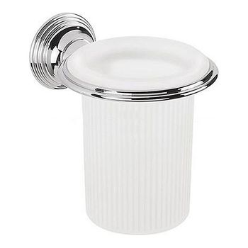 Стакан для зубных щеток Colombo Design Hermitage B3302.CR-VAN Хром — фото 1, Стаканы для зубных щеток