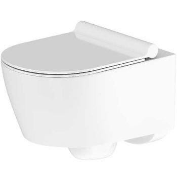 Унитаз Damixa Jupiter DX77C1700SC подвесной с сиденьем Микролифт — фото 1, Подвесные унитазы