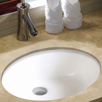 Раковина WeltWasser Deilbach 6021 49 10000003897 Белый глянец — фото 1, Раковины встраиваемые снизу