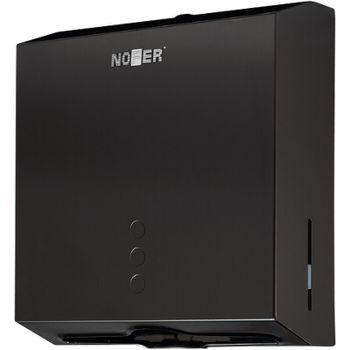 Диспенсер для бумажных полотенец Nofer 04006.N Черный матовый — фото 1, Диспенсеры бумажных полотенец