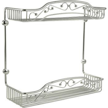 Товар: Полка корзина Migliore Complementi 22036 Хром - фото 1 Полка корзина Migliore Complementi 22036 Хром — фото 1, Полки для ванной и душа